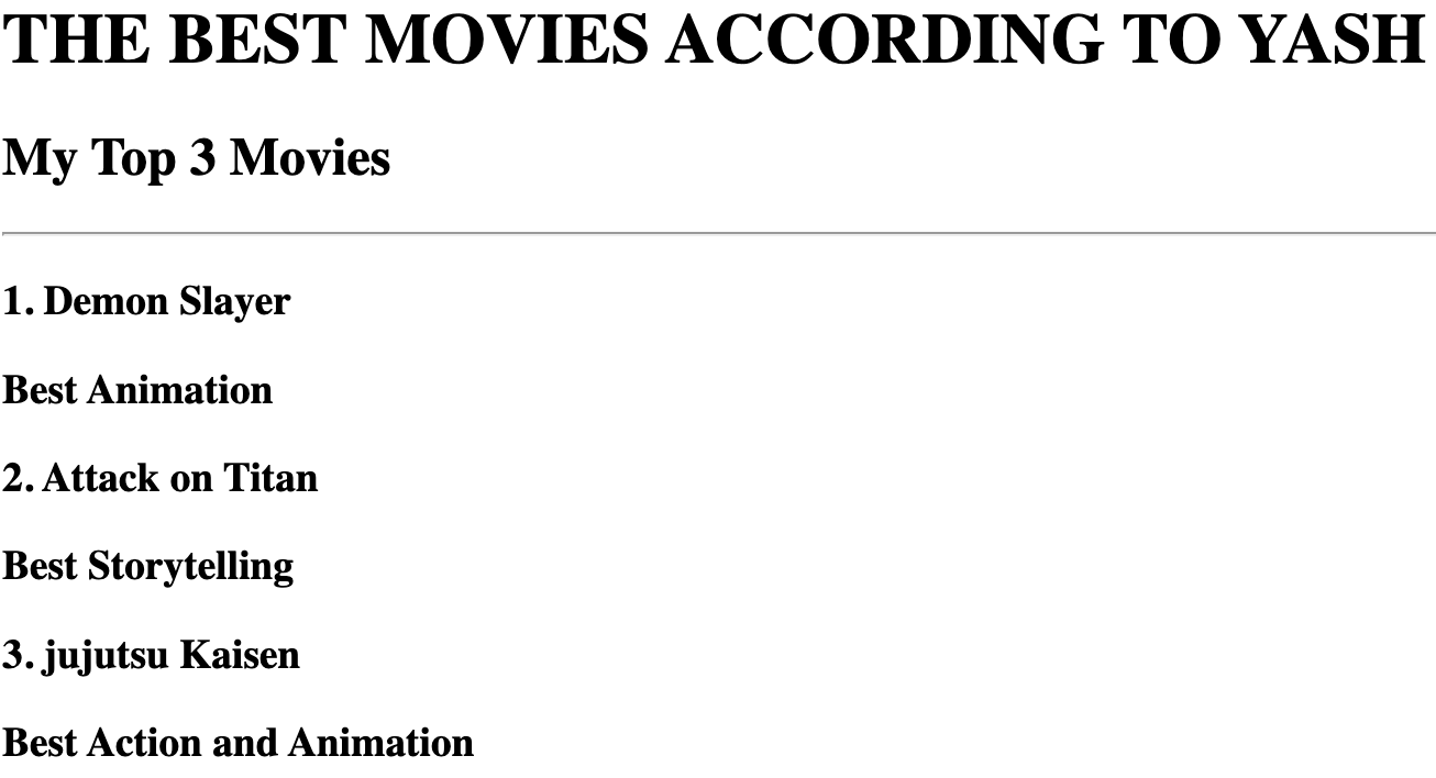 Movie Ranking